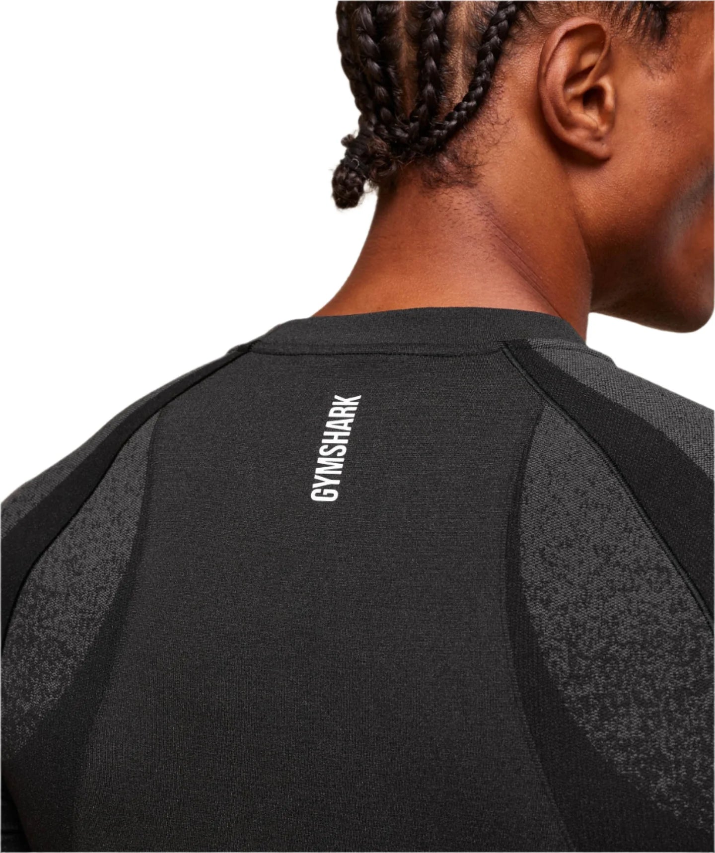 Gymshark Shadow Seamless T Shirt - Black