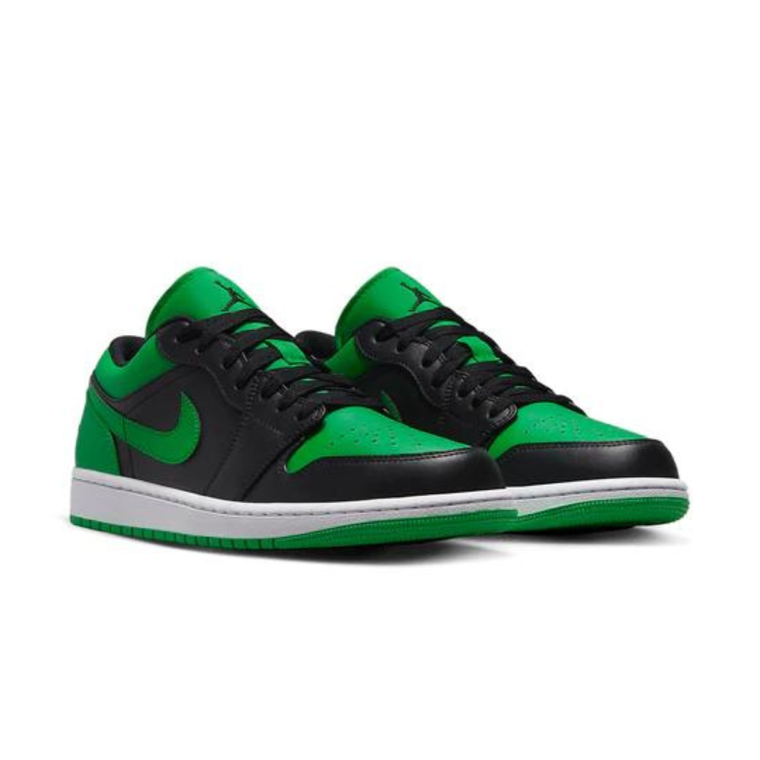 Air Jordan 1 Low 'Black Lucky Green'