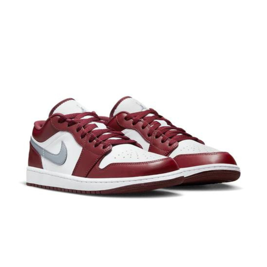 Air Jordan 1 Low 'White Bordeaux'
