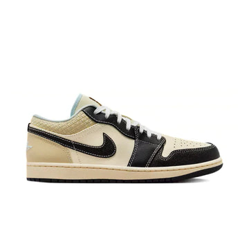 Jordan 1 Low SE Coconut Milk Black Muslin