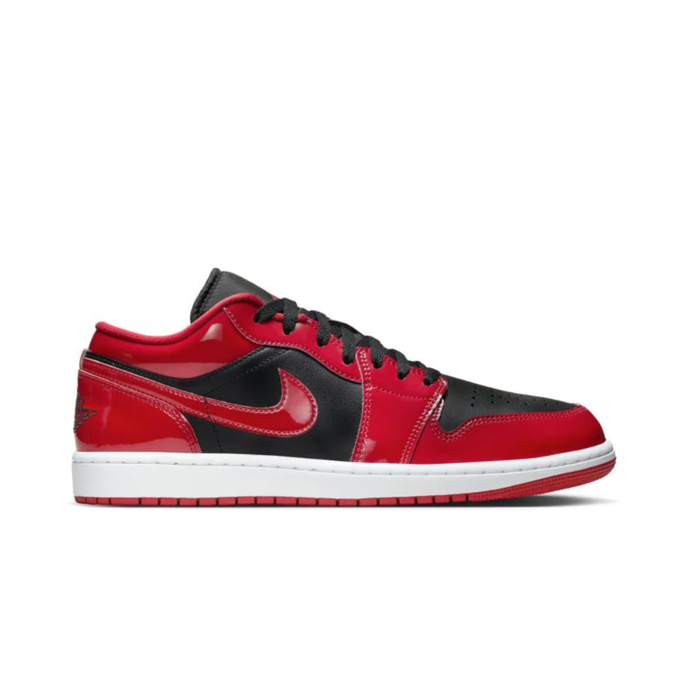 Jordan 1 Low SE Patent Varsity Red Black