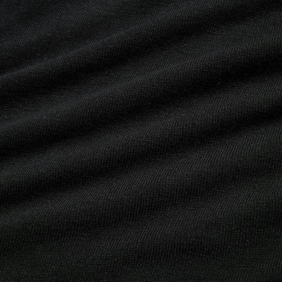 LONG SLEEVE WRAP TOP Onyx