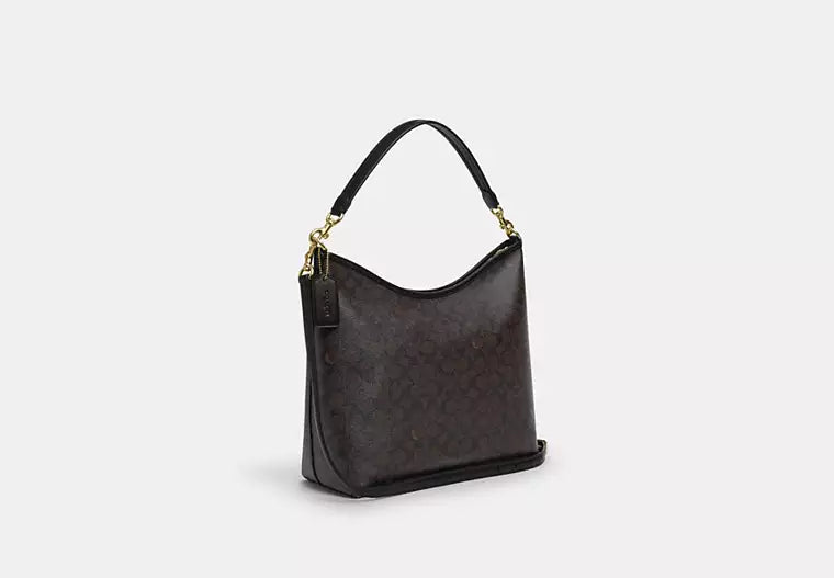 Laurel Large Shoulder Bag In Signature Canvas