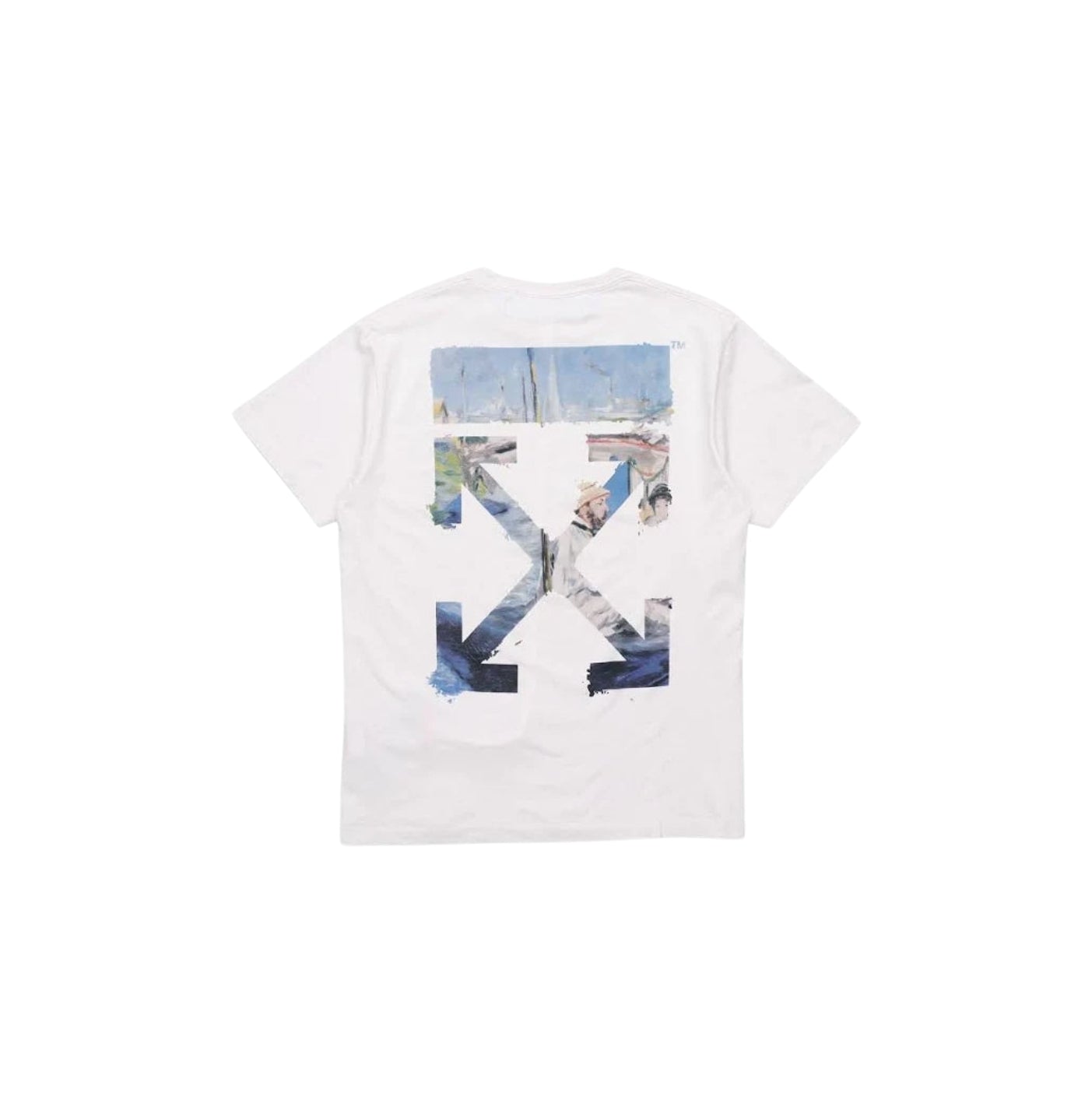 Off-White Colored Arrows White Oversized Tee