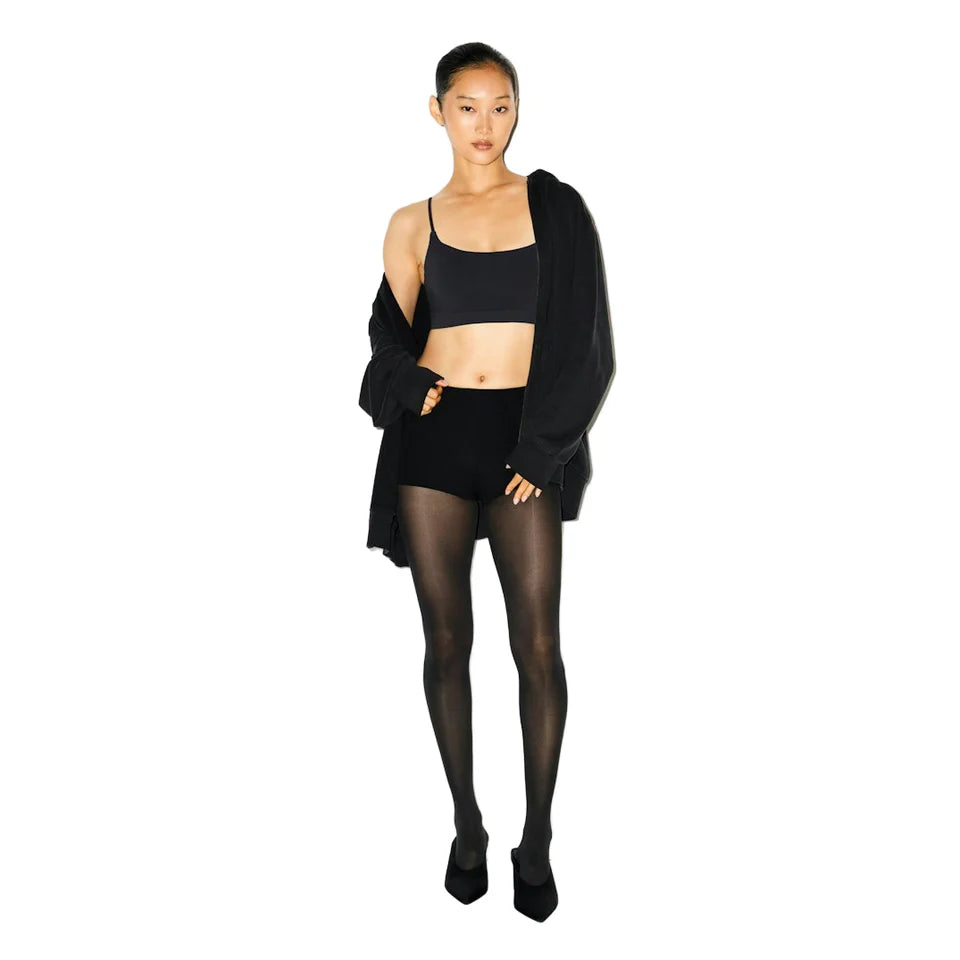 PADDED SCOOP BRALETTE Onyx