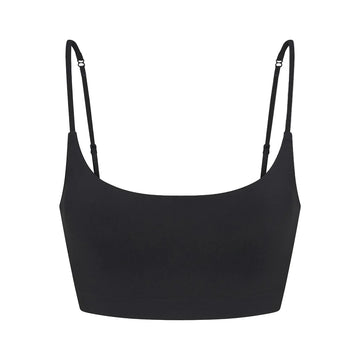 PADDED SCOOP BRALETTE Onyx