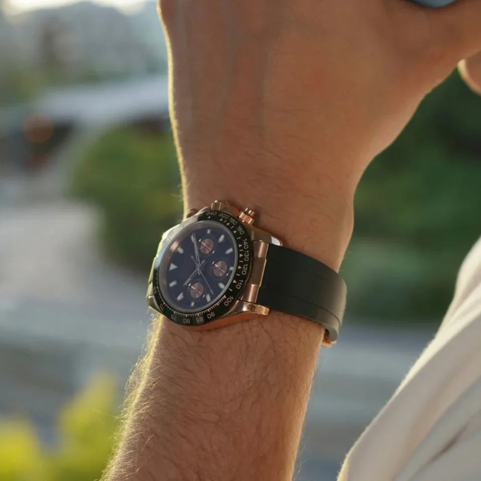 SEIKO MOD DAYTONA ROSE GOLD