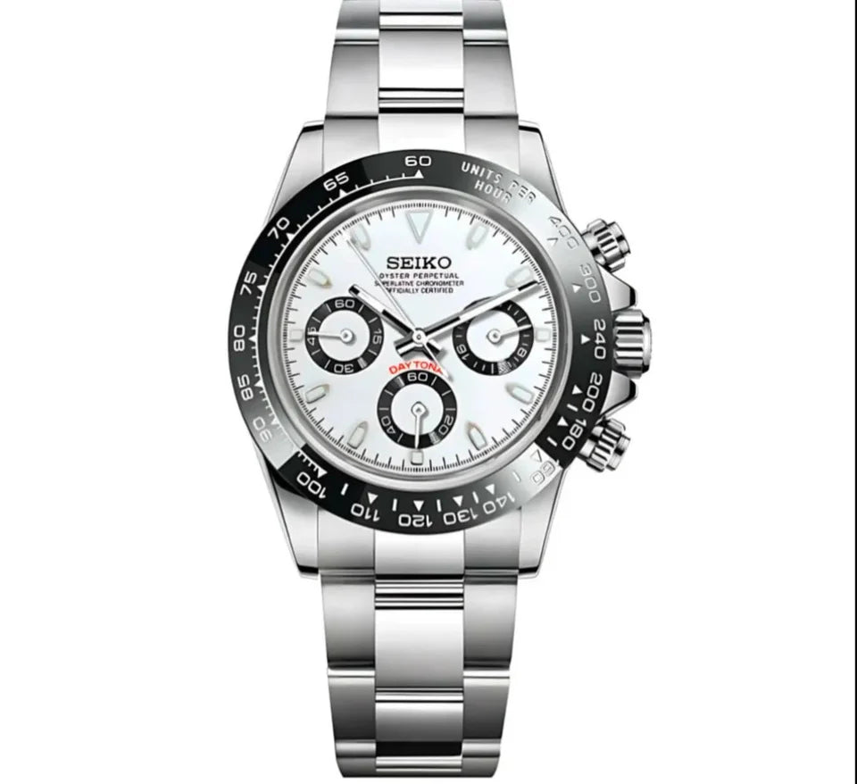 SEIKO MOD DAYTONA PANDA