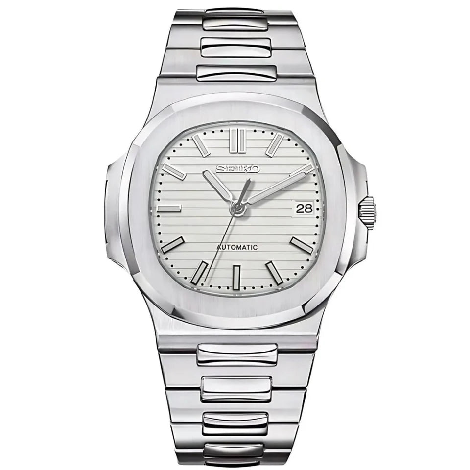 SEIKO MOD NAUTILUS WHITE
