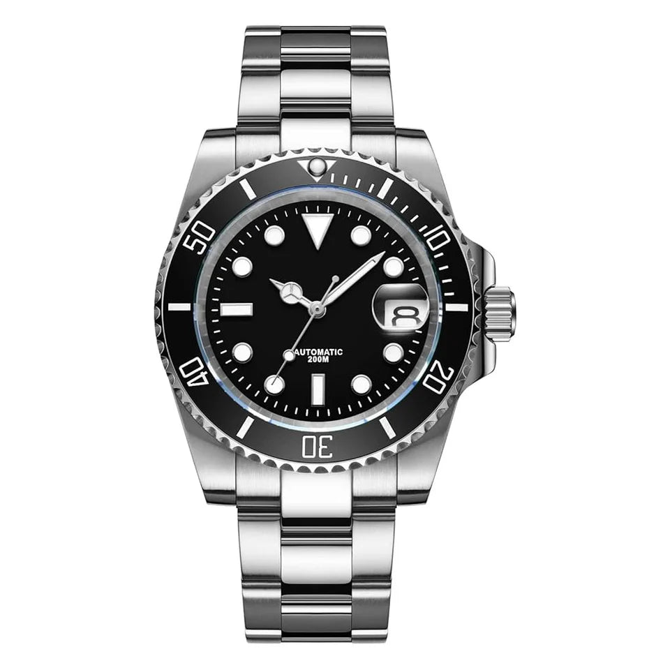 SEIKO MOD SUBMARINER STEEL