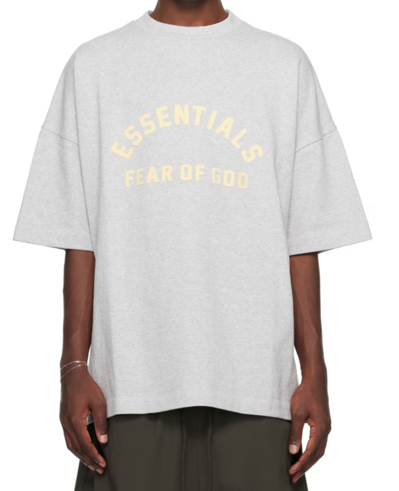 Fear of God ESSENTIALS Gray Crewneck T-Shirt