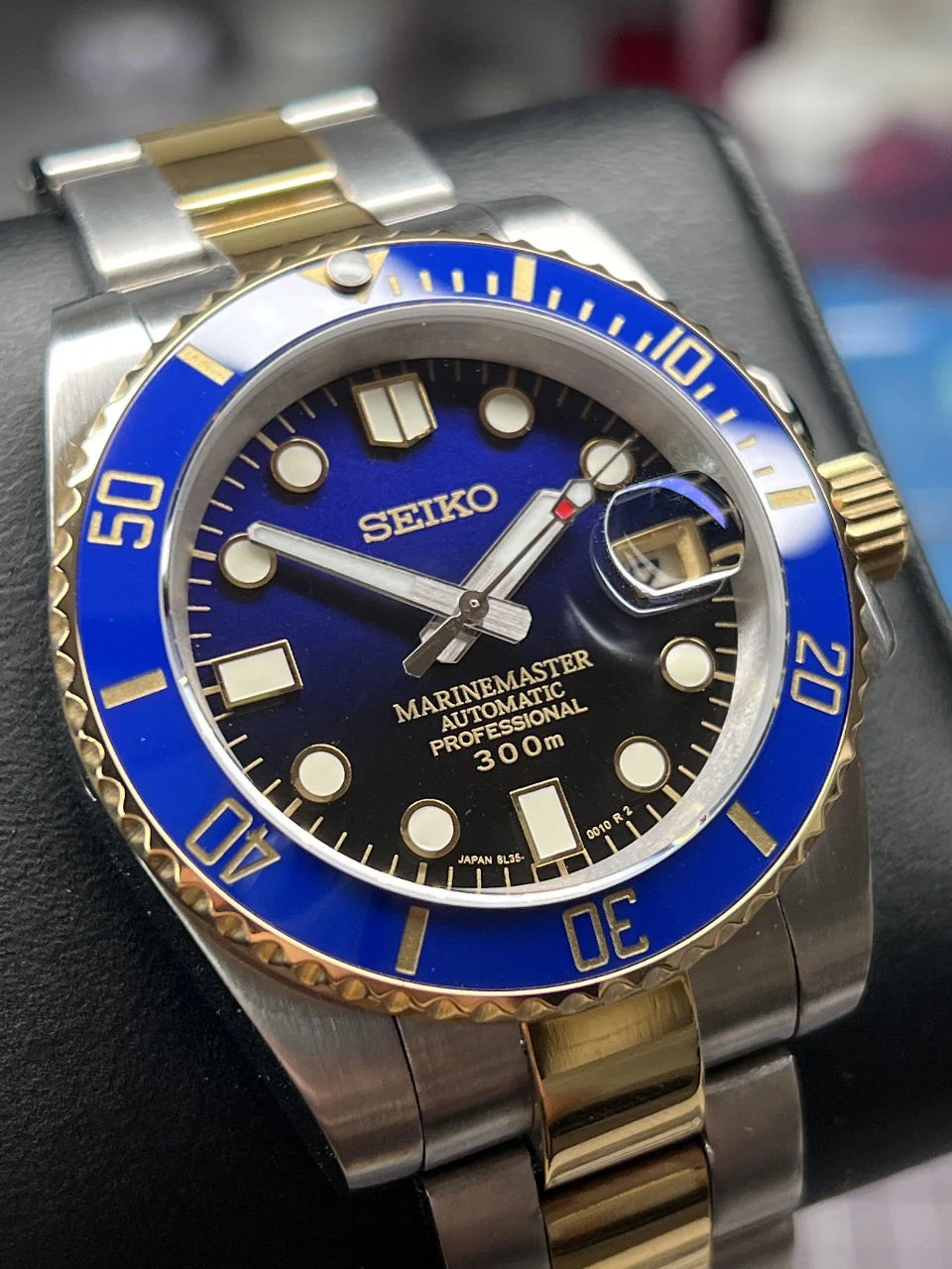 SEIKO GMT SUBMARINE BLUE