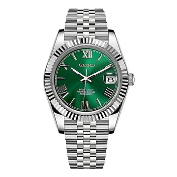 SEIKO MOD OYST GREEN ROMAN