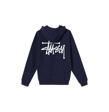Stussy Basic Hoodie 'Navy'