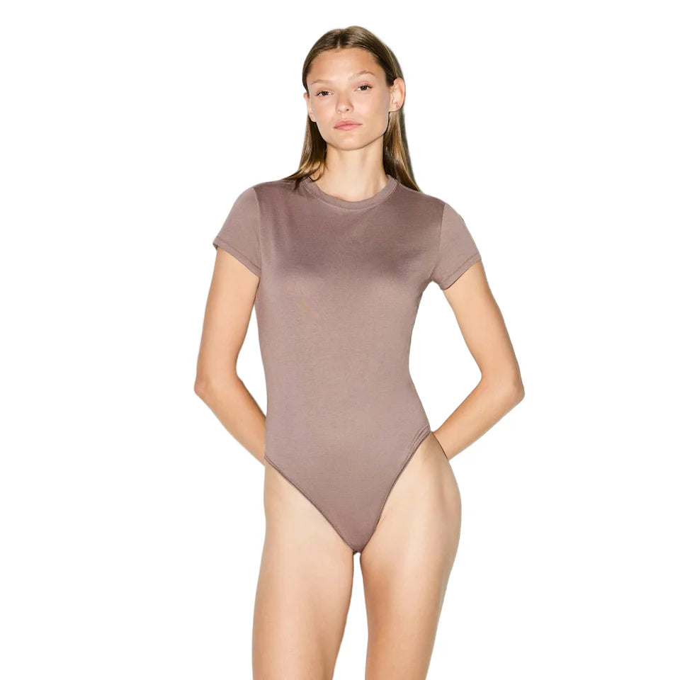 T-SHIRT BODYSUIT Umber