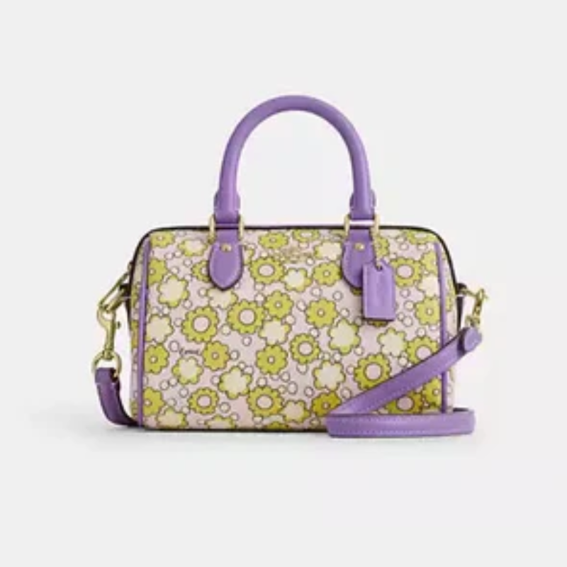 Mini Rowan Crossbody Bag With Floral Print