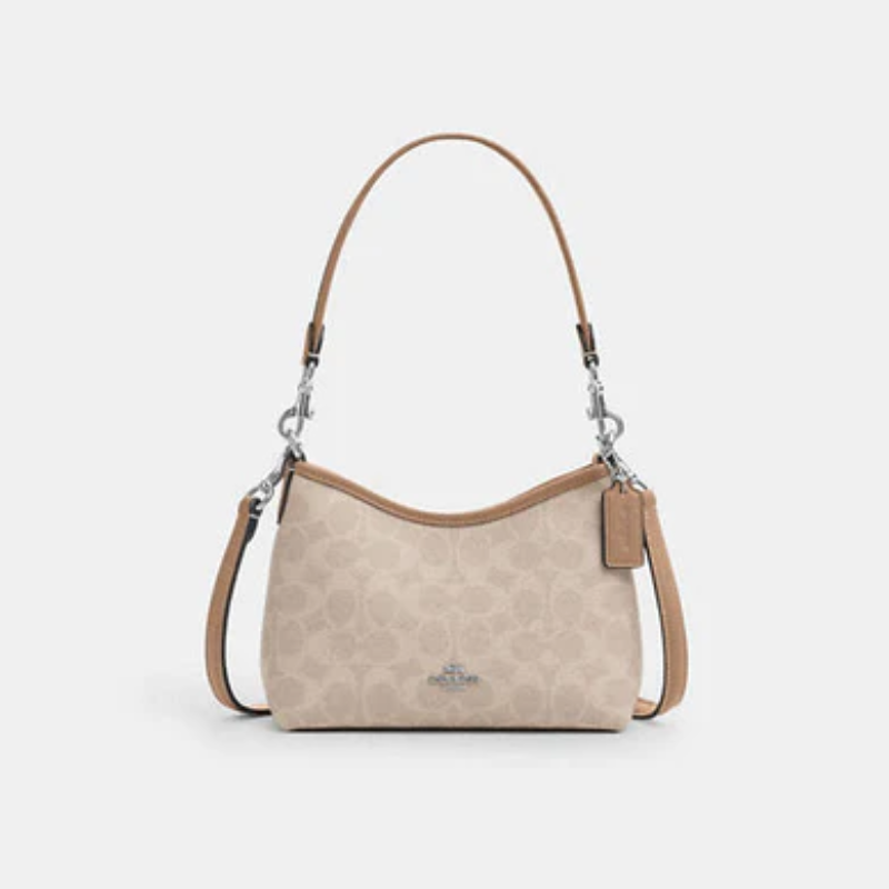 Laurel Small Shoulder Bag In Signature Canvas