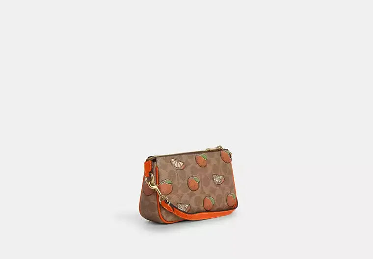 Nolita 19 In Signature Canvas With Orange Print