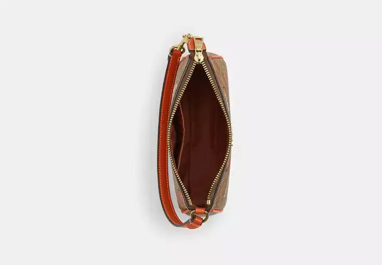 Nolita 19 In Signature Canvas With Orange Print
