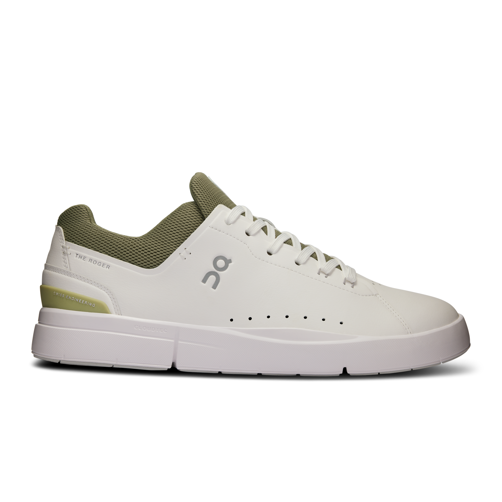 The Roger Advantage White Olive On Running