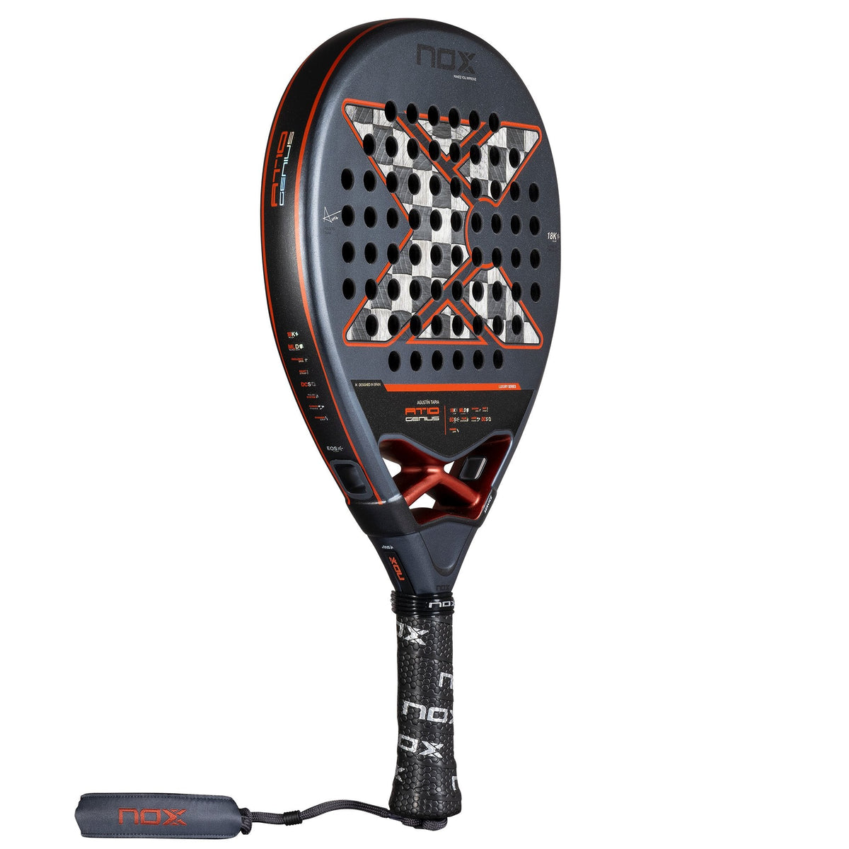 NOX AT10 Luxury Genius 18K Alum 2025 padel racket