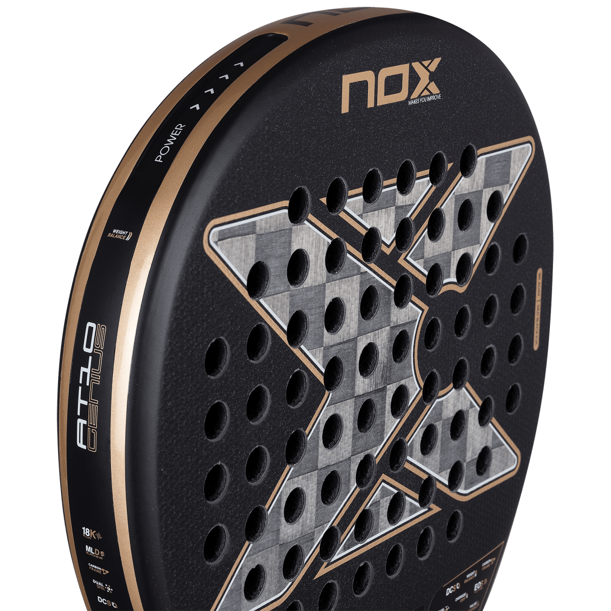 NOX AT10 Luxury Genius 18K Alum 2026 padel racket