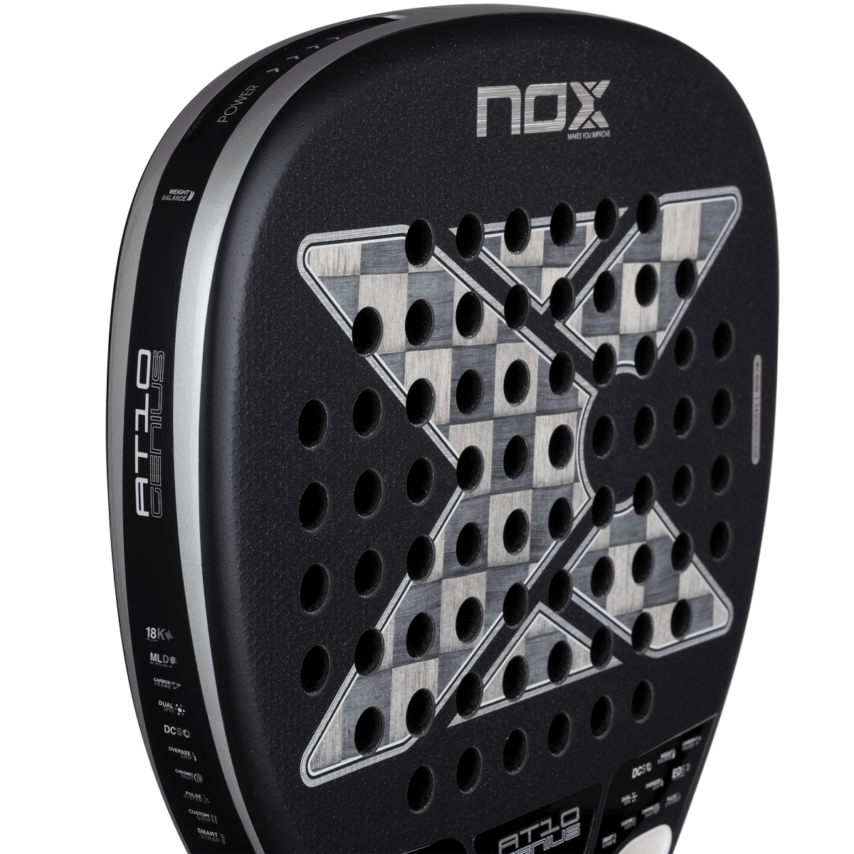 NOX AT10 Luxury Genius Attack 18K Alum 2026 padel racket