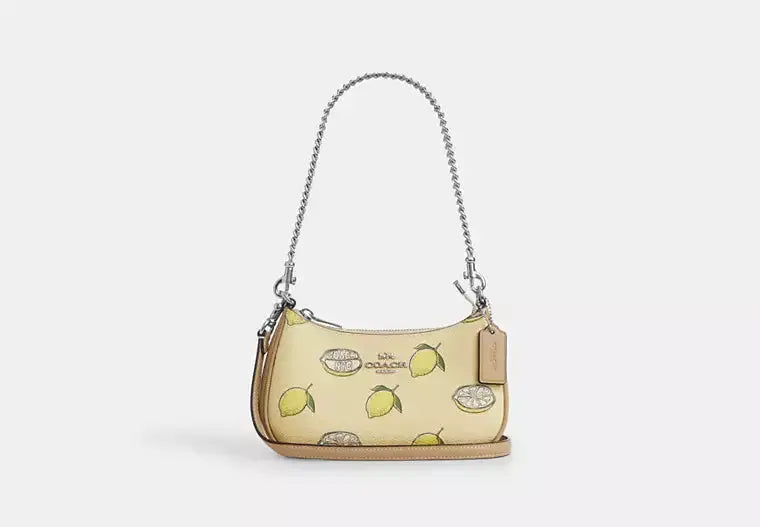 Teri Mini Crossbody Bag With Lemon Print
