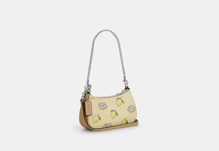 Teri Mini Crossbody Bag With Lemon Print
