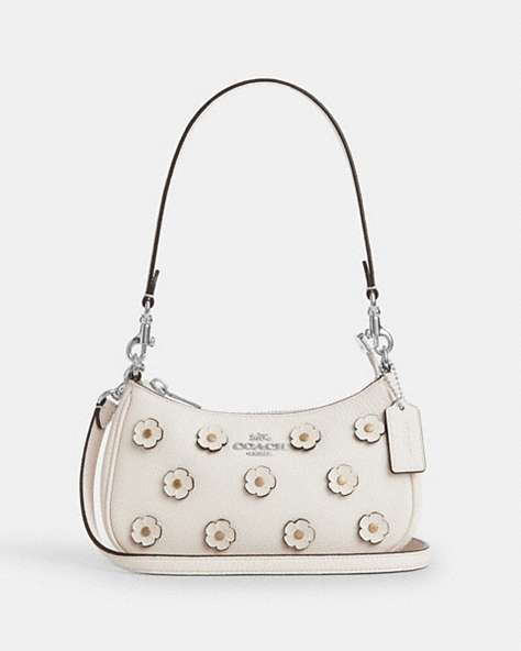 Teri Mini Crossbody Bag With Floral Applique