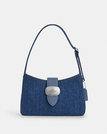 Eliza Shoulder Bag In Signature Denim