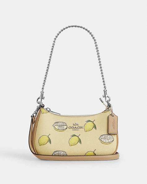 Teri Mini Crossbody Bag With Lemon Print