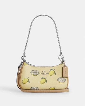 Teri Mini Crossbody Bag With Lemon Print