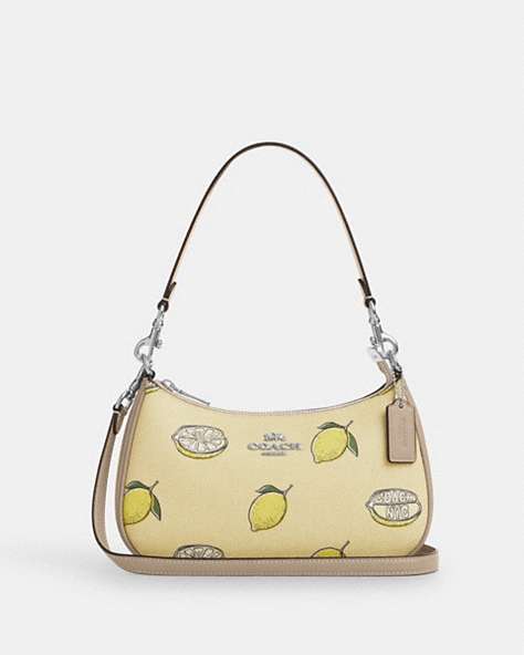 Teri Shoulder Bag With Lemon Print