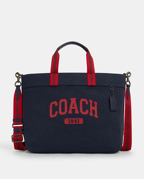 Tote Bag 38 With Coach Graphic