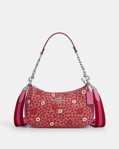 Teri Shoulder Bag With Floral Print