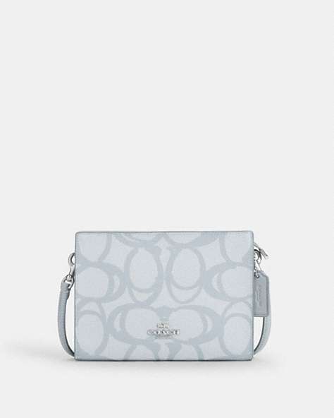 Slim Crossbody Bag In Sketch Signature Canvas