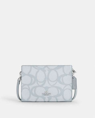 Slim Crossbody Bag In Sketch Signature Canvas