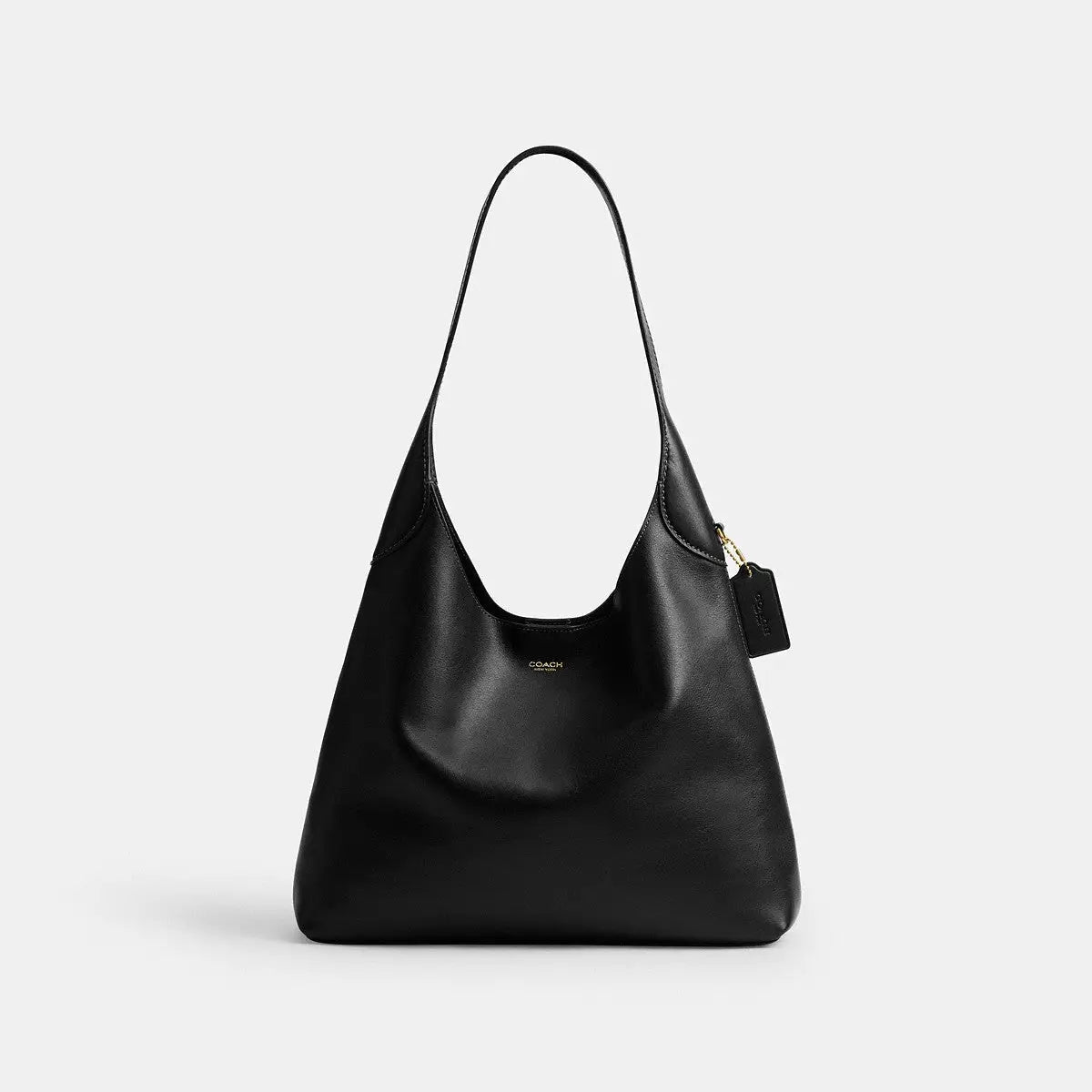 Coach Brooklyn Shoulder Bag 34 Brass/Black