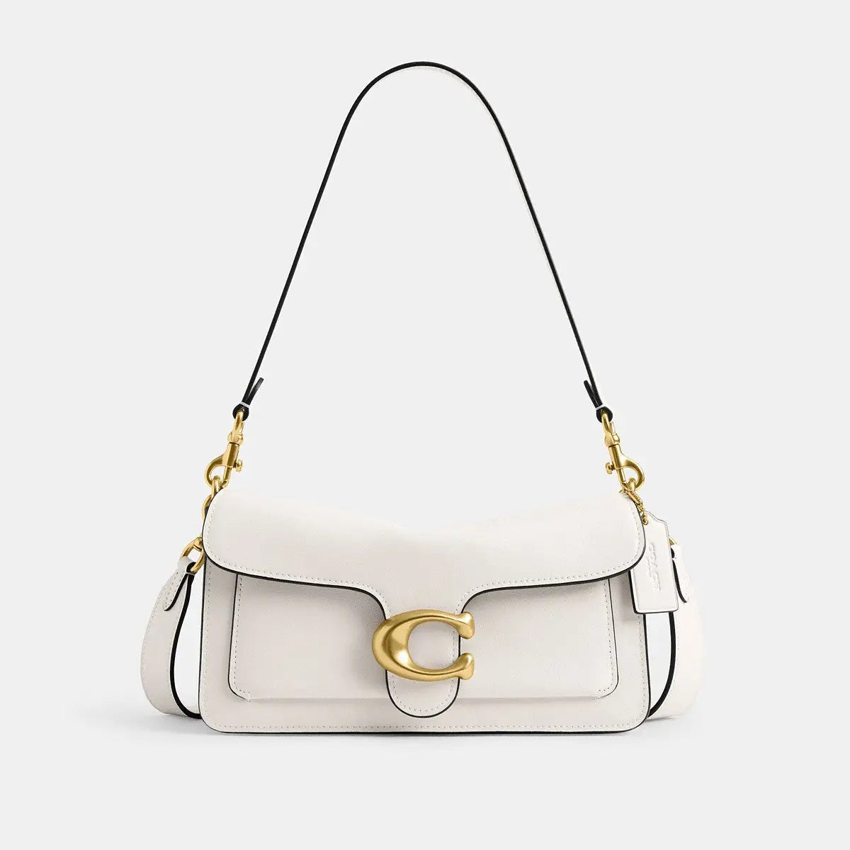 Coach Tabby Shoulder Bag 26 Brass/Chalk