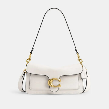 Coach Tabby Shoulder Bag 26 Brass/Chalk