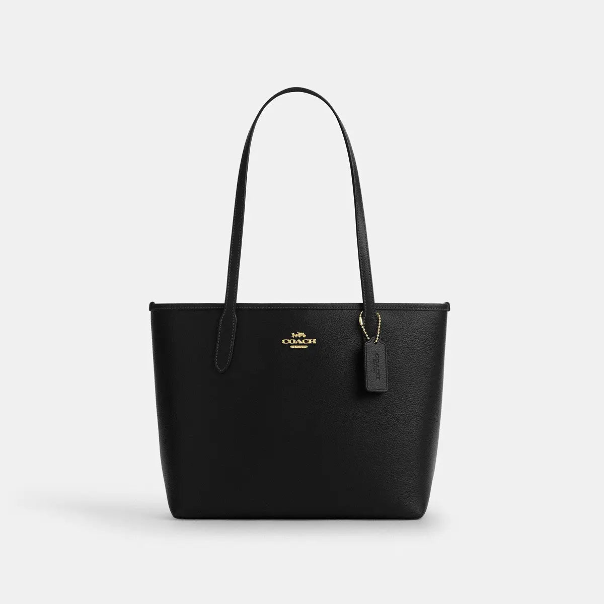 Coach Medium City Tote Bag Gold/Black