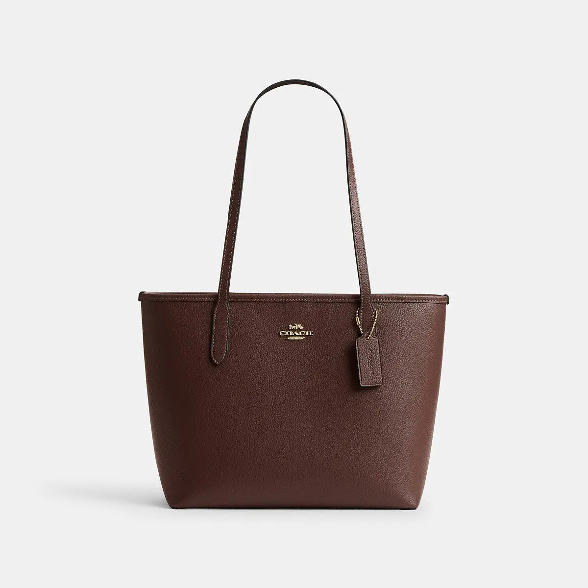 Coach Medium City Tote Bag Gold/Maple