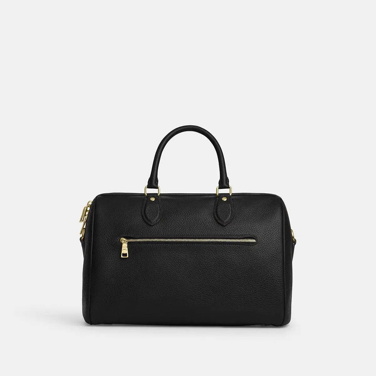 Coach Rowan Large Satchel Bag Gold/Black