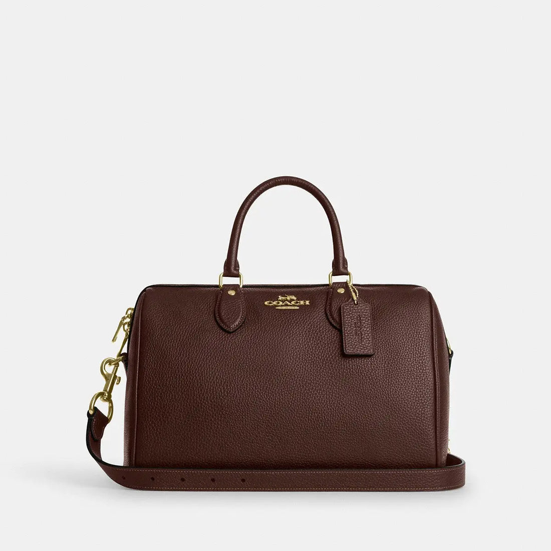 Coach Rowan Large Satchel Bag Gold/Maple