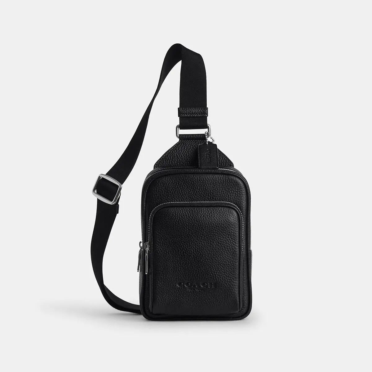 Coach Racer Sling Pack Silver/Black