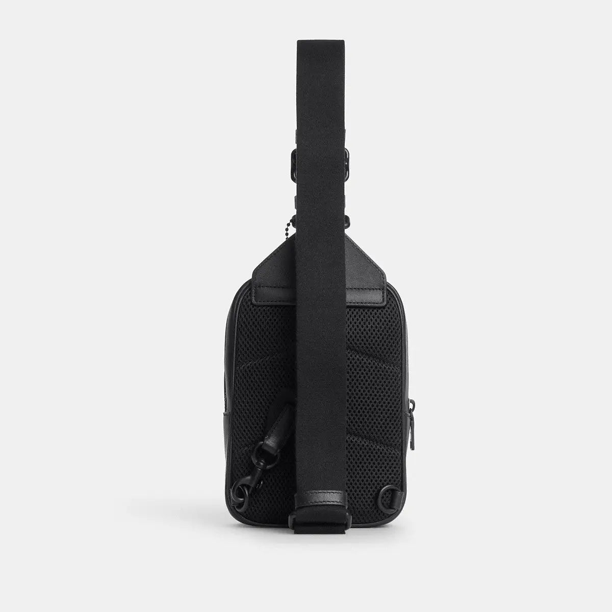 Coach Racer Sling Pack Signature Canvas Matte Black