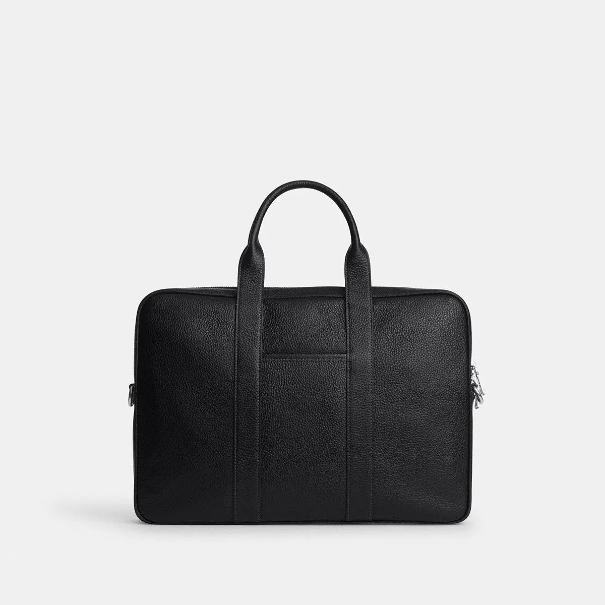Coach Austin Brief Silver/Black