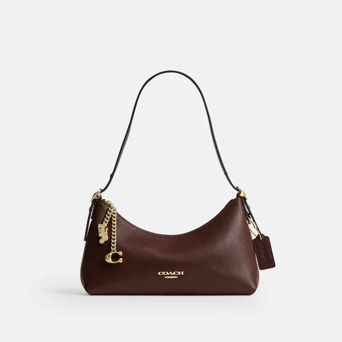 Coach Emeilia Shoulder Bag Gold/Maple