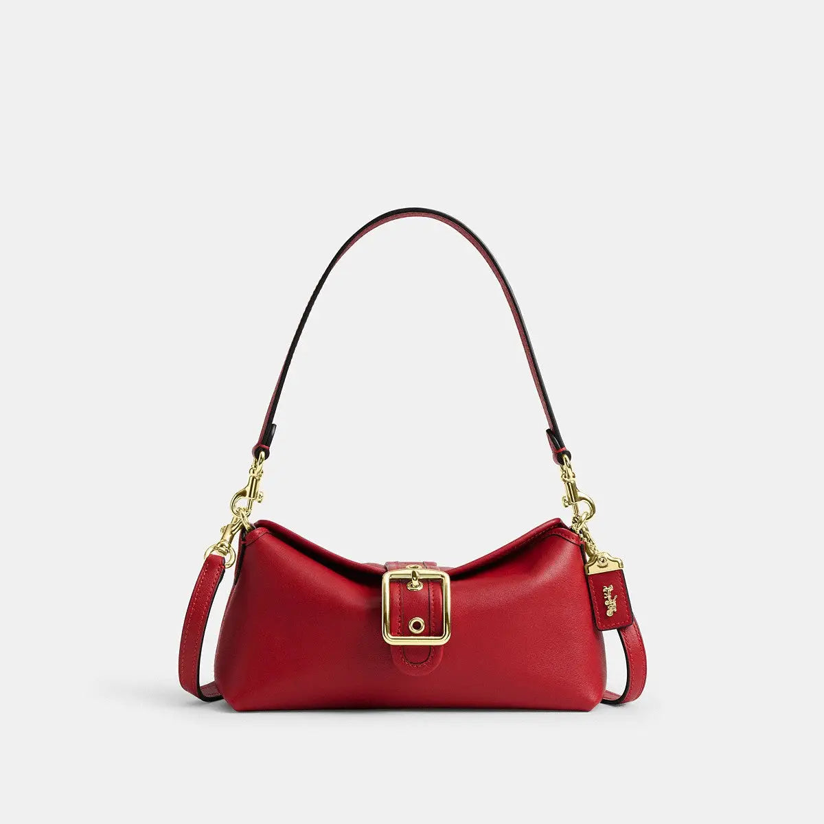Coach Abbie Shoulder Bag Gold/Poppy